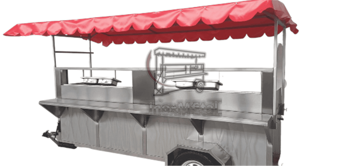 carrito taquero "doble producción" | maestro parrillero con 2 planchas de alto volumen carrito taquero "doble producción" | maestro parrillero con 2 planchas de alto volumen