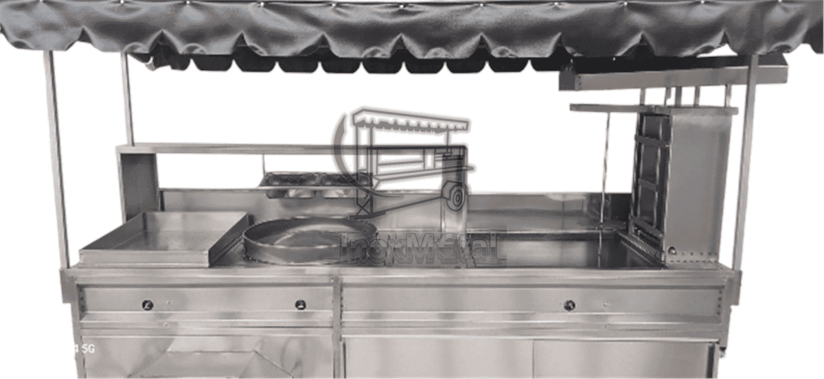 carrito taquero "flota insignia" | horno pastorero de 8 piedras y plancha calibre 10 pro carrito taquero "flota insignia" | horno pastorero de 8 piedras y plancha calibre 10 pro