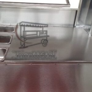 el burger boss: estación móvil de alto rendimiento para hamburguesas