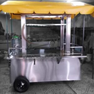 el carro frutero fresh display: estación vitrina y aguas frescas