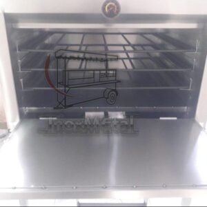 el alto rendimiento: horno pizzero jumbo con aislamiento térmico